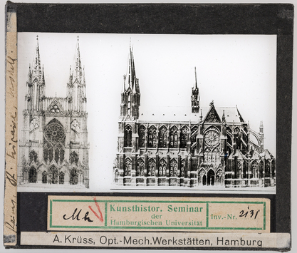 Vorschaubild Reims: St. Nicaise, Westfassade und Modell 